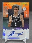 Egor Demin 2025-26 Topps Contemporary Marks Rookie Orange Auto /25 #CM-ED Nets
