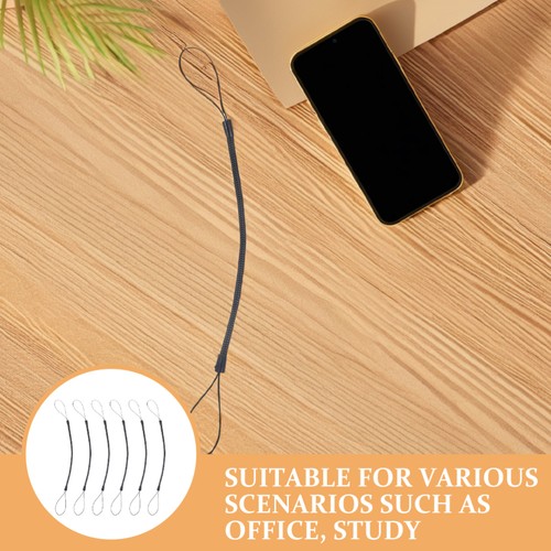 6 Pcs Mobile Phone Straps Stretch Lanyard for Stylus Pen Loop Retractable - Photo 10 sur 12