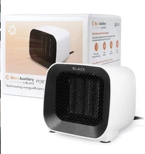 Heatcore Blast Auxiliary PTC Ceramic Electric Portable Space Heater 450W BLAUX