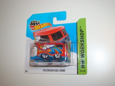 HOT WHEELS 1:64 Volkswagen Kool Kombi 2014 HW Workshop 201/250 OVP rot