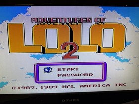 Adventures of Lolo 2 Nintendo NES solo cartuccia testata funzionante