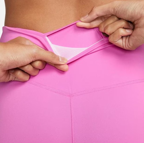 Medias Nike para mujer S M L One DF tiro alto longitud completa DM7278-675 - Imagen 6 de 6