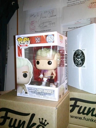 Funko Pop! *DBL Boxed* CODY RHODES 152 *NEW* MINT/NM WWE 2022 Hell in a Cell