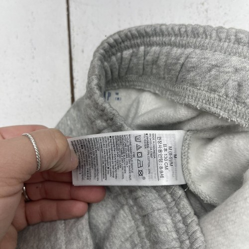 Gap Kids Light Heather Gray Fleece Joggers Youth Size Medium - Picture 5 of 11
