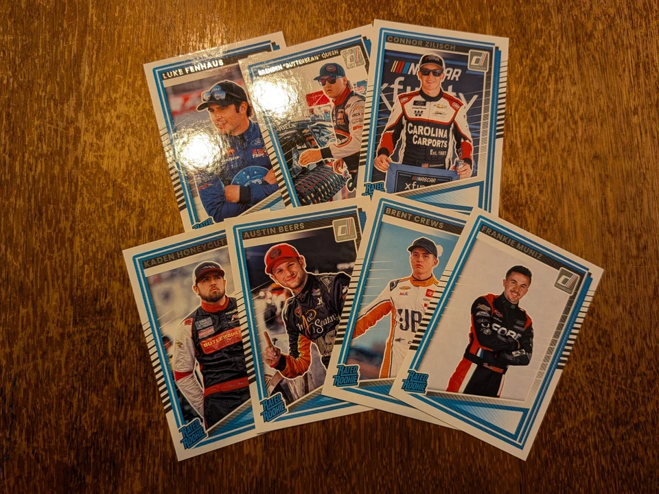 Juego base completo Panini Donruss NASCAR 2025 1-100 Foto 3 de 4