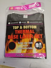 New Polar Extreme Women's Thermal Base Layer Set Medium Top and Bottom