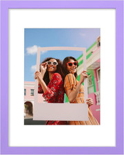 11X14 Picture Frame, Engineered Wood with Shatter Resistant Plexiglass, Display