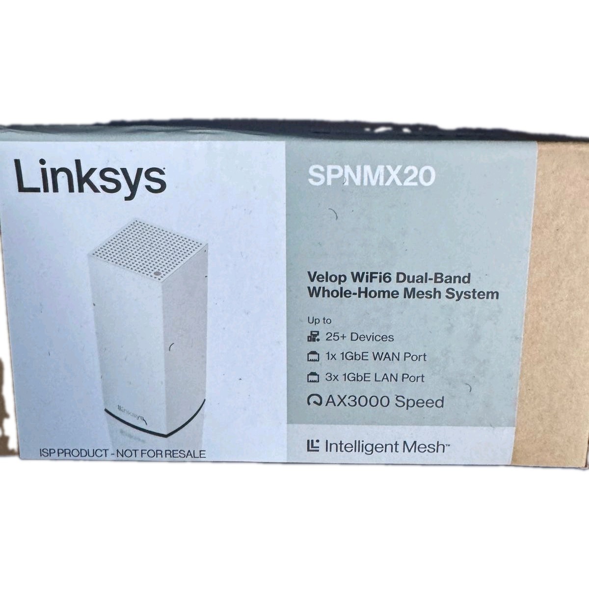 New Linksys Velop WiFi 6 Dual Band Whole-home Mesh System AX5400 SPNMX520