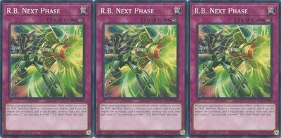 3x R.B. Next Phase | DOOD-EN096 | Common | 1st Ed | NM | YuGiOh