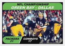 NFL CHAMPIONSHIP COWBOYS PACKERS STARR 67### BUY 5 GET 1 FREE ### or 30% OFF 12