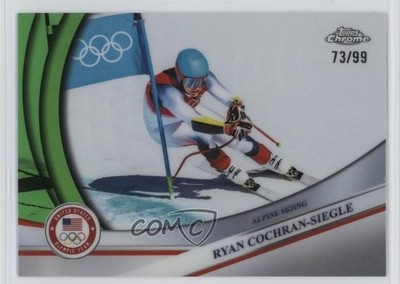 2026 Topps Green Refractor 73/99 Ryan Cochran-Siegle #109 6o3