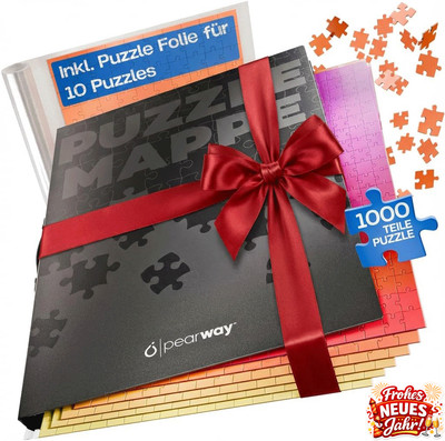 Puzzlemappe Album bis 1000 Teile  Aufbewahrung Organizer Erwachsene Offenebox  