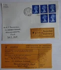 GB Definitive Recorded Delivery 1st Day Cover + Certificate of Posting (1973)