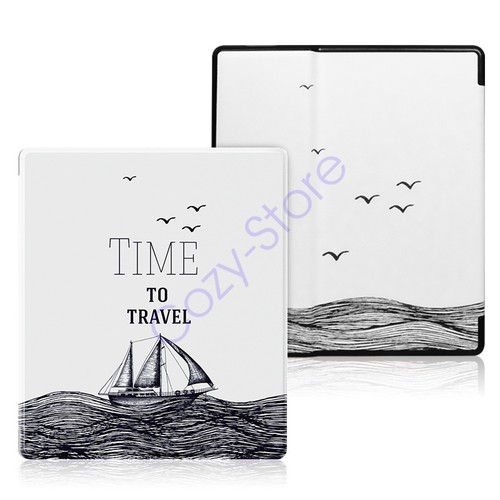 Leather Smart Cover for Kindle Oasis 2/3 9th/10th Gen Shockproof Protective Case - Picture 39 of 52