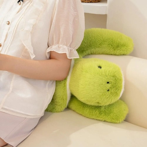 Soft Animal Sea Turtle Pillow Fluffy Turtle Animal Doll Children Gift - Picture 9 of 13