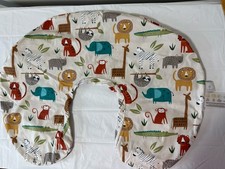 Boppy Nursing Pillow Replacement Cover Jungle Animals EUC