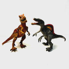 Kid Galaxy Spinosaurus  T-Rex Poseable Dinosaur Figures 8  Long