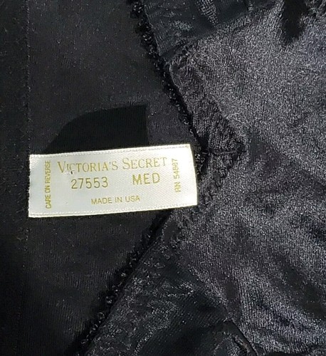 Victoria’s Secret Panties M Nylon V-Cut Hi-Cut Gold Label USA NWOT Vintage - Picture 8 of 9