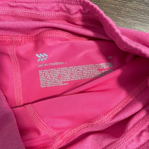 All In Motion Pink Skort Size Medium Activewear Preppy Workout Play Clothes - Picture 3 of 4