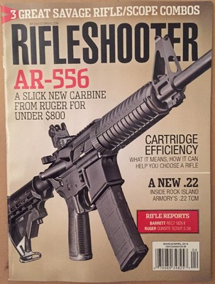 Rifle Shooter AR-556 Cartridge Efficiency Rifle March April 2015 