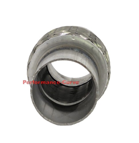 2" x 4" Exhaust Flex Pipe Tube Custom Heavy Duty Stainless Steel Triple Ply - Picture 3 of 3
