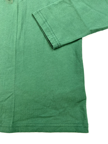 Polo Ralph Lauren Solid Long Sleeve Hooded T-Shirt Tee with Pony - Green Size L - Picture 3 of 3