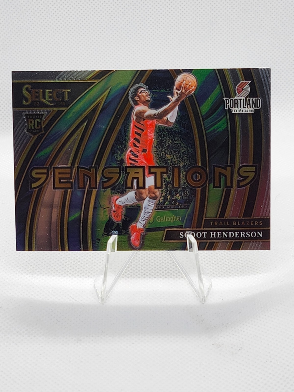 2023-24 Panini Select Basketball Scoot Henderson RC Sensations #18