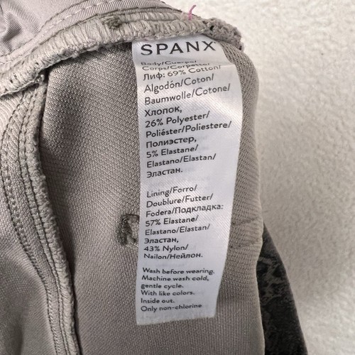 Spanx Snake Print Jean-ish Leggings Women’s Large Taupe Pull On 20018R - Picture 5 of 13