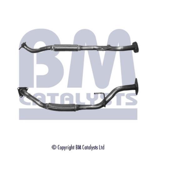 BM Catalysts Abgasrohr Hosenrohr FüR Nissan Almera II N16 1.5 1.8 BM70456-image