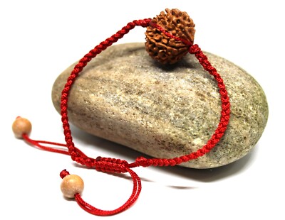 SELTENE GURU PERLE RUDRAKSHA 3 4 5 61 MUKHI FACETTEN ARMBAND YOGA HINDU MEDITATION