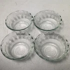 Set of 4 Pyrex #463  6oz - 175mL. Custard Cups Thick Glass