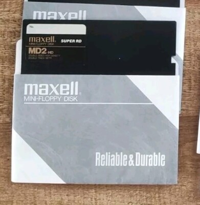 MAXELL | Disketten MINI-FLOPPY DISK MD2-HD 1,2MB 5 1/4'' Floppy - 1 Stück