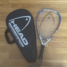 HEAD TI.220 PZ TITANIUM Racquetball The Power Zone System With Matching Case