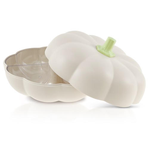 Double Plastic Pumpkin Snack Holder Partition Designed for Easy Access elHCv - Picture 16 of 22