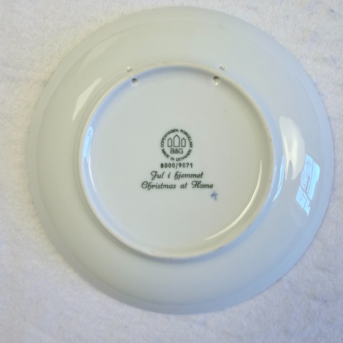 7 Bing & Grondahl B&G Christmas Plates Copenhagen Denmark 1968 69