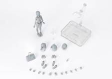 Body Chan School Life DX SET Gray 5.1in Anime Action Figure S.H.Figuarts Bandai