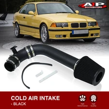 Cold Air Intake Induction System Black + Filter For 1992-1998 BMW E36 328 325 l6