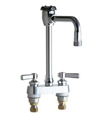 Chicago Faucets 895-GN2BVBE2-2CP Deck-Mounted Faucet