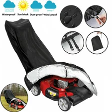 Lawn Mower Cover Waterproof Heavy Duty Lawnmower Garden Outdoor UV Protection