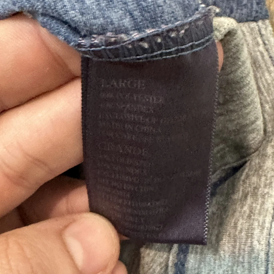 Sudadera con Capucha Reflectante Mandarina Mujer Talla L Azul/Gris Athleisure Ropa Activa Usada en Excelente Condición Foto 3 de 4