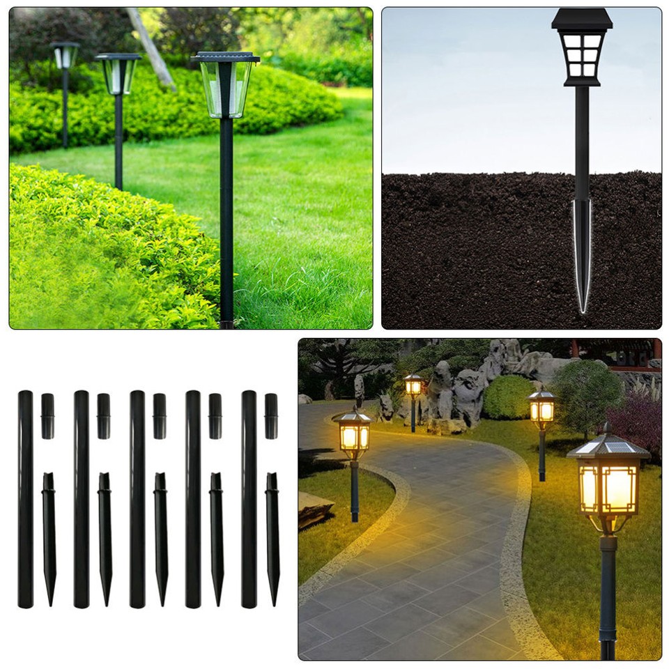 Outdoor Light Extension Pole Path Landscaping Tops Patio Base Torch