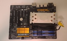 Fast Gigabyte motherboard cpu - 16gb HyperX Ram included