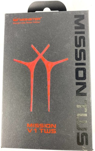 Monster Mission V1 TWS Gaming Earbuds Noise Cancelling Gaming Earbuds Brand NEW! - Photo 7 sur 8