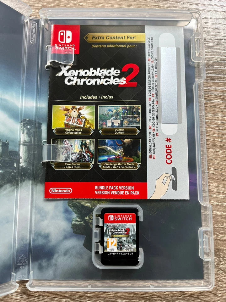 XENOBLADE CHRONICLES 2 TORNA + codigo PAL ESPAÑA. Nintendo SWITCH COMO NUEVO - Imagen 2 de 3