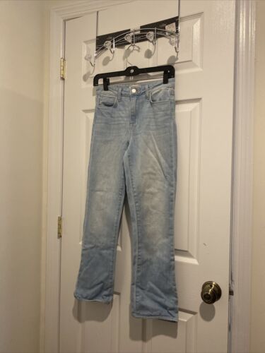 L’Agence Jeans Damen Gr. 25 Oriana High Rise Straight Leg Blau Lancaster - Bild 7 von 10