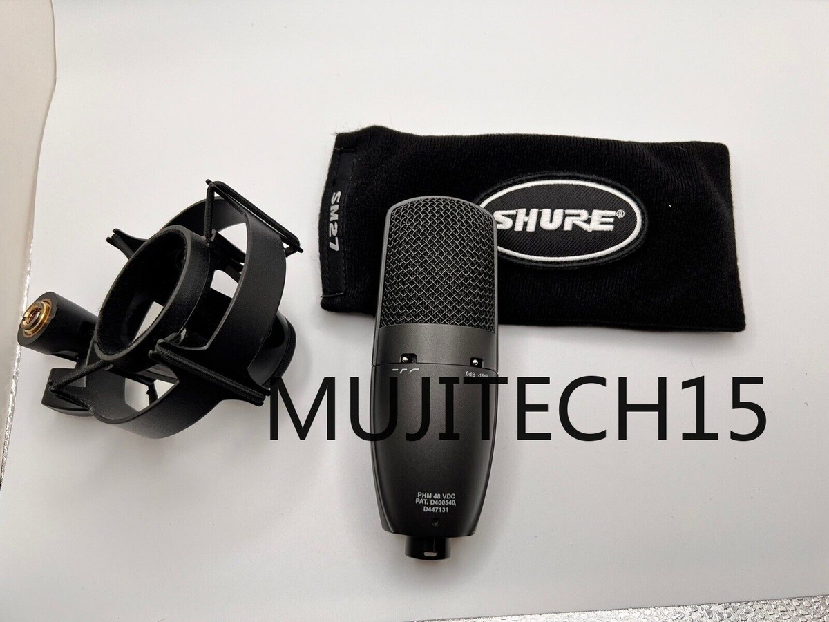 1Set SM27 Professional Large Diaphragm, Side-Address