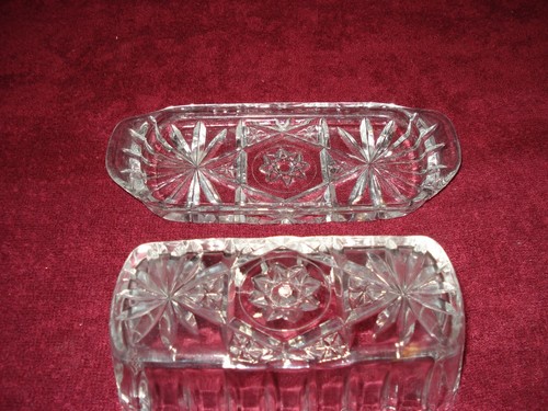 Vintage Prescut Wexford Star of David Butter Dish - Picture 2 of 4
