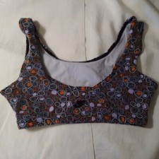 Vintage 90s Nike Abstract Pattern Sports Bra