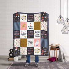 Harry Potter Personalized Girl Blanket BRAND NEW