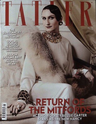 TATLER Mai 2025 inkl. HOCHZEITSFÜHRER Bessie Carter EMMA GREDE @ NEU